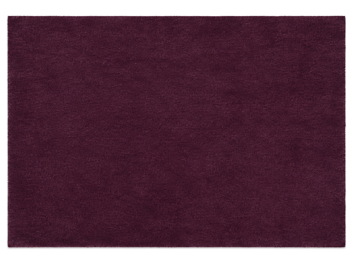 Handmade Purple Wool Rug – photo 1