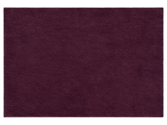 Handmade Purple Wool Rug – photo 1