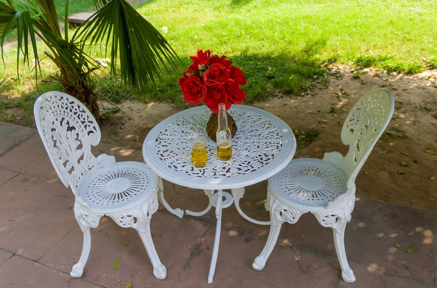 outdoor aluminum cast furniture