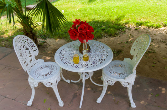 outdoor aluminum cast furniture