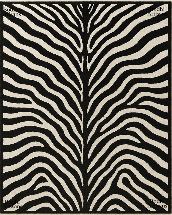 zebra-print-hand-tufted-wool-rug