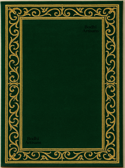 /products/emerald-green-gold-border-wool-rug