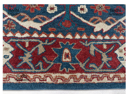hand tufted traditional persian style wool rug vintage oriental area rug